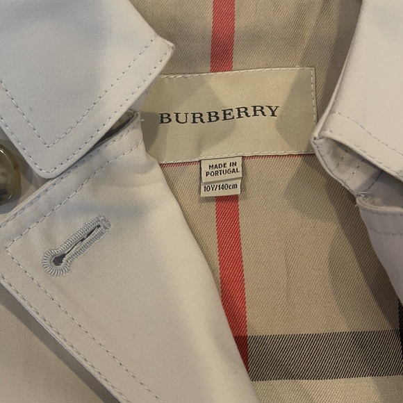 Burberry kids trench coat - Picture 3 of 7